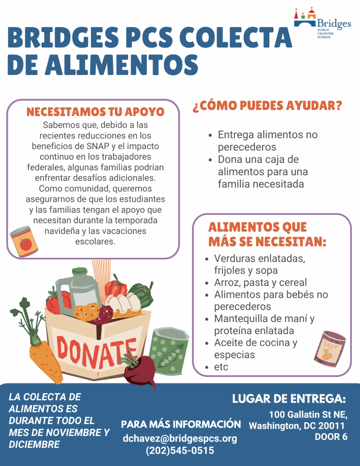 Bridges PCS Colecta De Alimentos